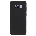 Anti-Fingerabdrücke Matte Samsung Galaxy S8+ TPU Hülle - Schwarz