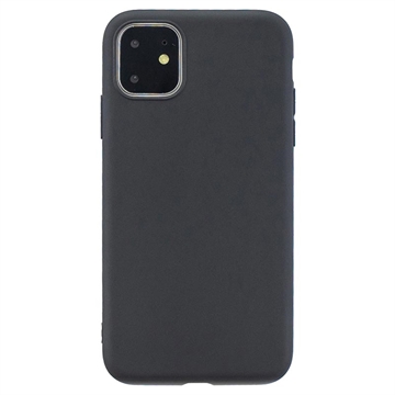 Anti-Fingerabdrücke Matte iPhone 11 Pro Max TPU Hülle - Schwarz