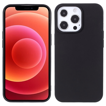 Anti-Fingerabdrücke Matte iPhone 13 Pro TPU Hülle - Schwarz