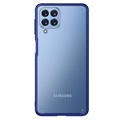 Anti-Shock Samsung Galaxy M53 Hybrid Hülle - Blau / Durchsichtig