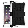 iPad Mini 4 Anti-Slip Hybrid Hülle - Schwarz / Weiß