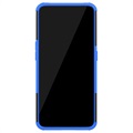 Anti-Slip Samsung Galaxy A80 Hybrid Hülle - Blau / Schwarz
