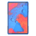 Lenovo Tab K10 Anti-Rutsch Hybridhülle mit Stand-Funktion - Schwarz / Blau