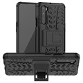 OnePlus Nord Rutschfeste Hybrid Hülle mit Ständer