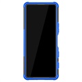 Anti-Slip Sony Xperia 10 III Hybrid Hülle - Blau / Schwarz