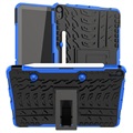 Anti-Slip iPad Air 2020/2022 Hybrid Hülle mit Stand - Blau / Schwarz