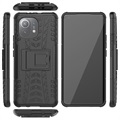 Anti-Rutsch Xiaomi Mi 11 Pro Hybrid Hülle mit Stand - Schwarz