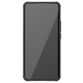 Anti-Rutsch Xiaomi Mi 11 Pro Hybrid Hülle mit Stand - Schwarz