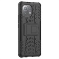 Anti-Rutsch Xiaomi Mi 11 Pro Hybrid Hülle mit Stand - Schwarz