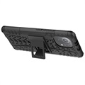 Anti-Rutsch Xiaomi Mi 11 Pro Hybrid Hülle mit Stand - Schwarz