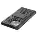 Anti-Rutsch Xiaomi Mi 11 Pro Hybrid Hülle mit Stand - Schwarz
