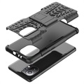 Anti-Rutsch Xiaomi Mi 11 Pro Hybrid Hülle mit Stand - Schwarz