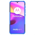 Anti-Rutsch Motorola Moto E20/E30/E40 Hybrid Hülle mit Stand - Blau / Schwarz