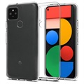 Anti-Rutsch Google Pixel 5 TPU Hülle - Durchsichtig