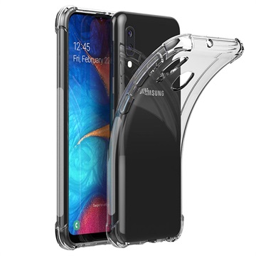 Anti-Rutsch Samsung Galaxy A20e TPU Hülle - Durchsichtig