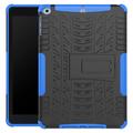 iPad 9.7 2017/2018 Anti-Rutsch Hybrid Hülle mit Ständer - Blau / Schwarz