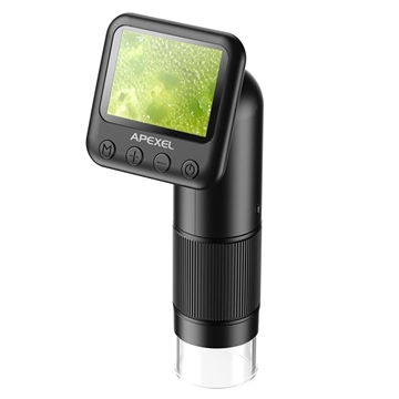 Apexel MS008 Tragbares Digitalmikroskop mit LED-Licht - 12X-24X