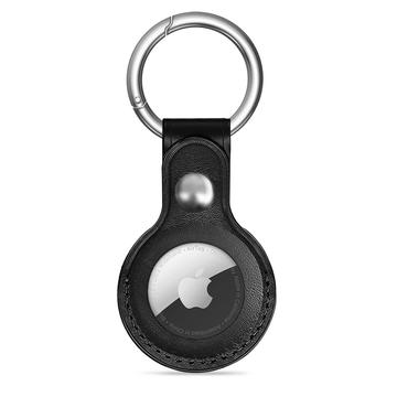 Apple AirTag Tech-Protect NaturalFit Schlüsselanhänger - Schwarz