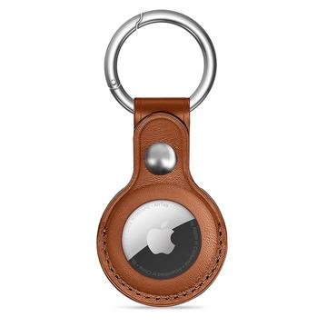Apple AirTag Tech-Protect NaturalFit Schlüsselanhänger - Braun