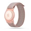 Apple AirTag Tech-Protect Nylon-Armband für Kinder - Pink