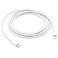 Apple Lightning auf USB-C Kabel MKQ42ZM/A - 2m (Offene Verpackung - Ausgezeichnet) - Weiß