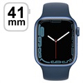 Apple Watch 7 WiFi MKN13FD/A - Aluminium, Sportarmband Abyssblau, 41mm - Blau