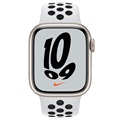 Apple Watch Nike 7 LTE MKJ33FD/A - Aluminum, Pure Platinum/Schwarz Sportband, 41mm