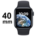 Apple Watch 7 LTE MKHQ3FD/A - Aluminium, Mitternacht Sportarmband, 41mm - Mitternacht