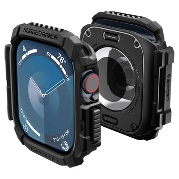 Apple Watch Series 11/10 Spigen Rugged Armor TPU Hülle - 42mm - Schwarz