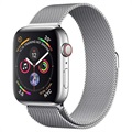 Apple Watch Series 4 LTE MTX12FD/A - Edelstahlgehäuse, Milanaise Armband, 44mm, 16GB - Silber