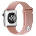 Apple Watch Series SE (2023)/10/9/8/SE (2022)/7/SE/6/5/4/3/2/1 Soft Silikonarmband - 42mm/41mm/40mm/38mm - Rosa