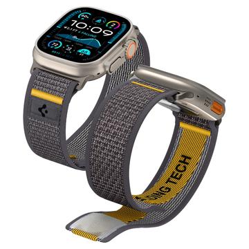 Apple Watch Series Ultra 2/Ultra/10/9/8/7/6/SE (2022)/SE Spigen Athlex Air Armband - 49mm/46mm/45mm/44mm - Aktiv Grau