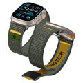 Apple Watch Series Ultra 3/2/Ultra/11/10/9/8/7/6/SE 3/(2022)/SE Spigen Athlex Air Strap - 49mm/46mm/45mm/44mm - Aktives Grün