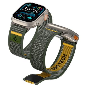 Apple Watch Series Ultra 3/2/Ultra/11/10/9/8/7/6/SE 3/(2022)/SE Spigen Athlex Air Strap - 49mm/46mm/45mm/44mm - Aktives Grün