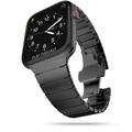 Apple Watch Series Ultra 2/Ultra/9/8/SE (2022)/7/SE/6/5/4 Tech-Protect LinkBand Armband - 49mm/45mm/44mm/42mm - Schwarz