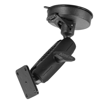 Arkon RM080AMPS-MET Heavy-Duty 80mm Saugfuß mit 4-Loch-AMPS-Kopf