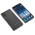 Armor Serie Huawei P30 Hybrid Hülle mit Stand - Schwarz