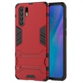 Armor Serie Huawei P30 Pro Hybrid Hülle mit Stand - Rot