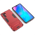 Armor Serie Huawei P30 Pro Hybrid Hülle mit Stand - Rot