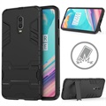 Armor Serie OnePlus 6T Hybrid Hülle mit Stand - Schwarz