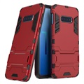 Armor Serie Samsung Galaxy S10e Hybrid Hülle mit Stand - Rot
