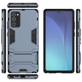 Armor Series Samsung Galaxy Note20 Hybrid Hülle mit Stand - Blau