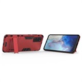 Armor Series Samsung Galaxy S20+ Hybrid Hülle mit Stand - Rot