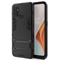 Armor Series OnePlus Nord N100 Hybrid Hülle mit Stand - Schwarz