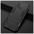 Armor Series OnePlus Nord N100 Hybrid Hülle mit Stand - Schwarz