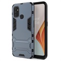 Armor Series OnePlus Nord N100 Hybrid Hülle mit Stand - Blau