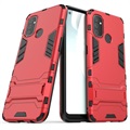 Armor Series OnePlus Nord N100 Hybrid Hülle mit Stand - Rot