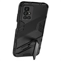 Armor Series Xiaomi Redmi 10/10 Prime Hybrid Hülle mit Stand - Schwarz