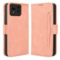 Asus Zenfone 11 Ultra Wallet Hülle mit Kartenhalter - Rosa