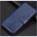 Samsung Galaxy S10 Azns Wallet Hülle mit Stand-Funktion - Blau